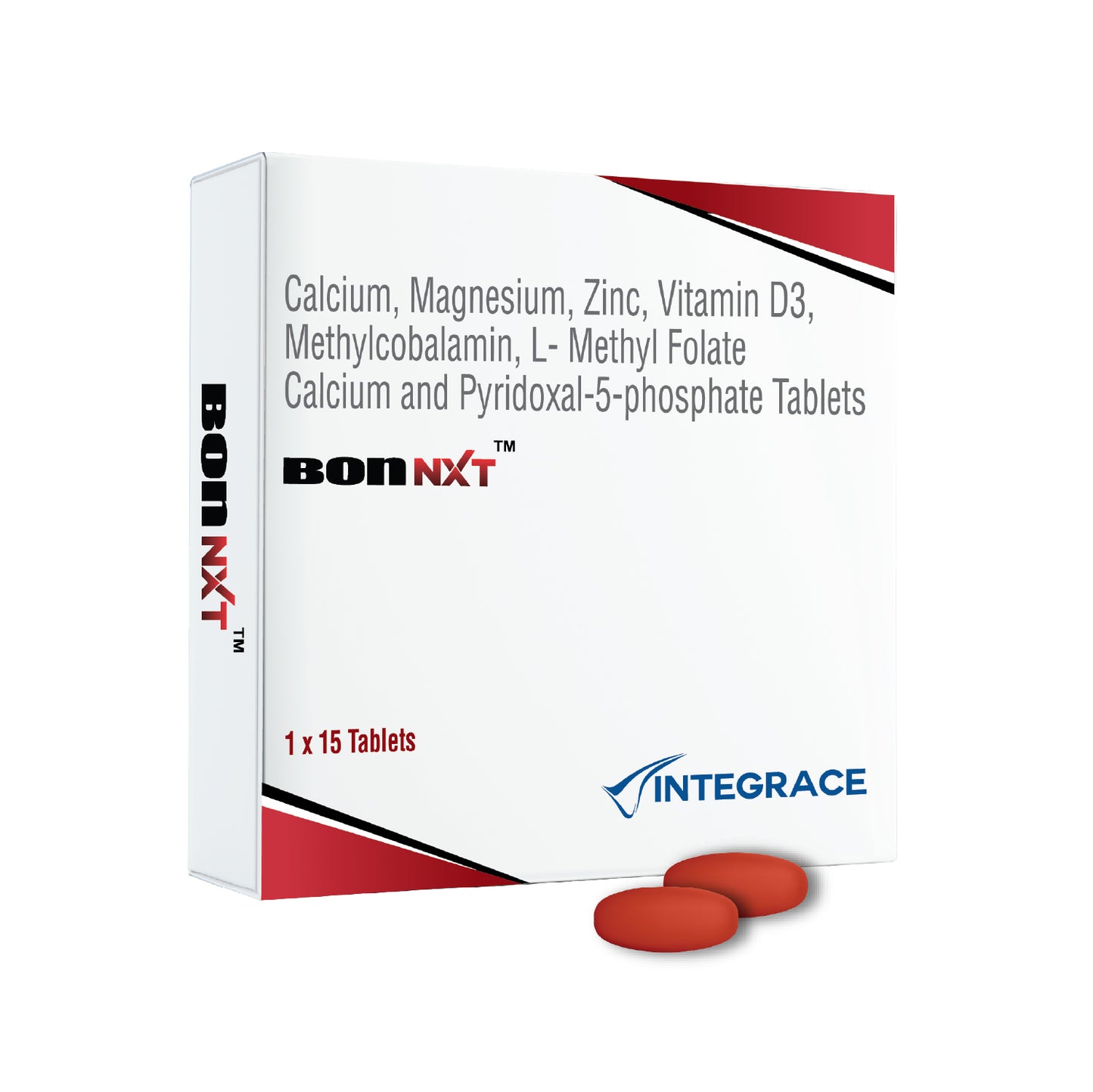 Bon NXT Multivitamin, Boosts Immunity, Improves Bone Health, Contains Zinc, Advanced Calcium, Magnesium, Vitamin D3, Vitamin B12 & Folic Acid, Daily Supplement for Men and Women