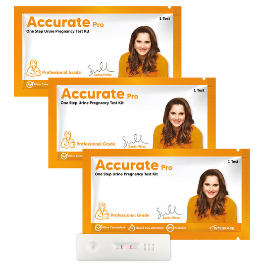 Accurate Pro One Step Urine HCG Pregnancy Test Kit, More than 99% Accurate, Easy to Use and Fast Results
