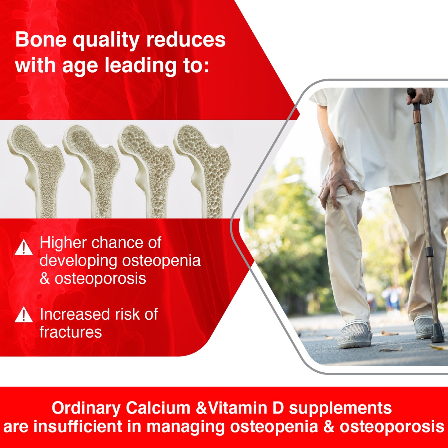 Bon K2 HD with Advanced Calcium – 100 Tablets in 10 Strips,  Enriched with Calcium Citrate Malate, Vitamin D3 and Vitamin K2-7, Multivitamin supplements for Men & Women