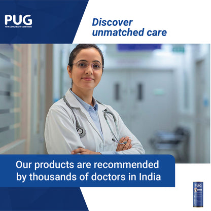 Pug Knee Support, 1 Pair, Unleash Your Performance, Ergonomically Designed for Indian Knee, Ideal for Sports enthusiasts, Knee Pain and Injury Prevention