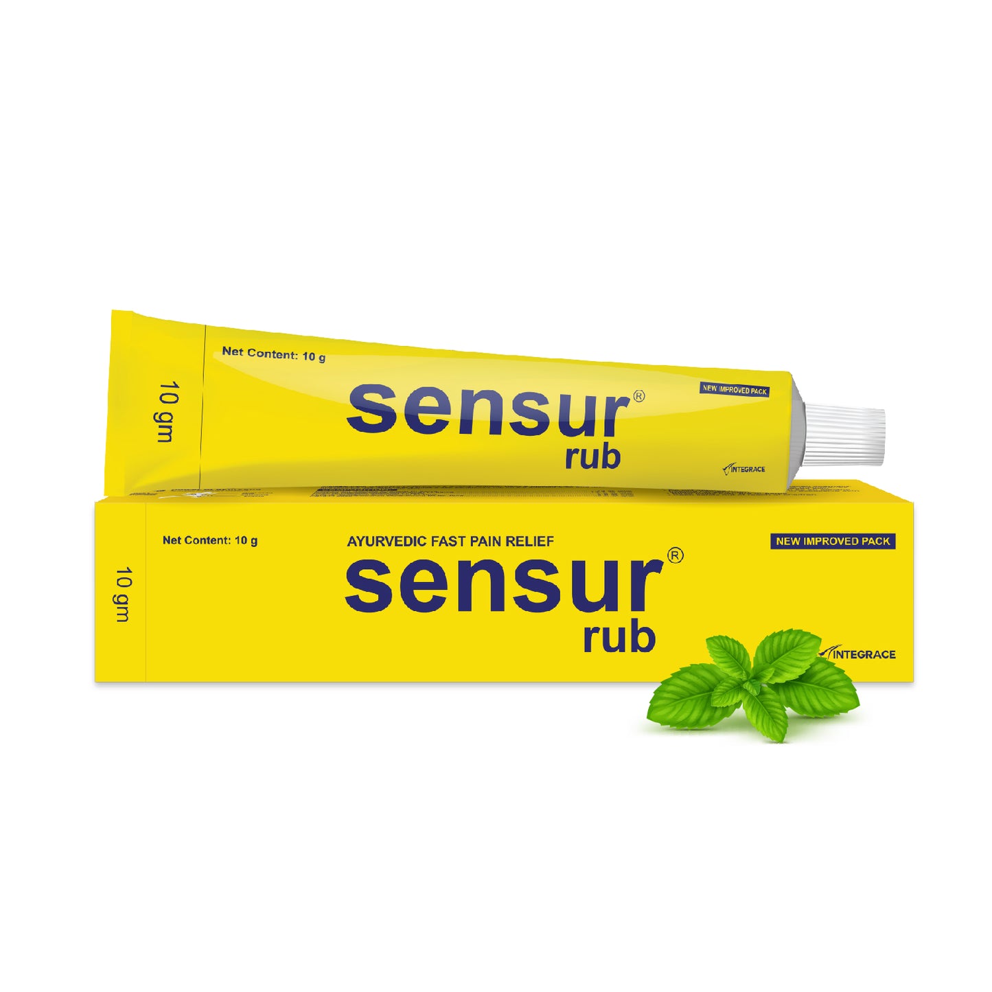 Sensur Natural and Ayurvedic Pain Relief Rub, 30g,  Fast Relief, All pains, One solution