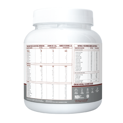 BON ISO WHEY 100% Protein Isolate, Irish Chocolate, Muscle Strength and Bone Health, 24g Protein, 329mg Calcium, 5.5g BCAA, Essential Vitamins and Minerals, For All Gender