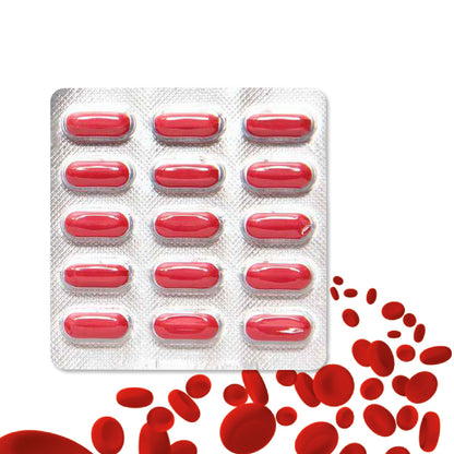 Mumfer-Max Iron, Folic Acid Supplement, Vitamin C & Vitamin-B12, Supports Blood Building, Immunity And Energy