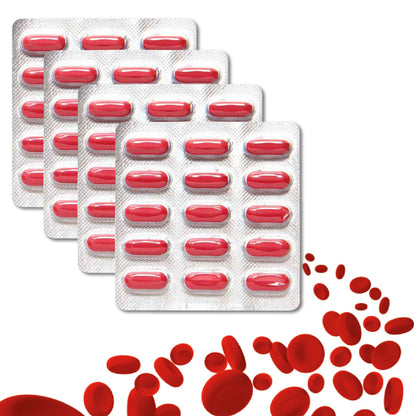 Mumfer-Max Iron, Folic Acid Supplement, Vitamin C & Vitamin-B12, Supports Blood Building, Immunity And Energy